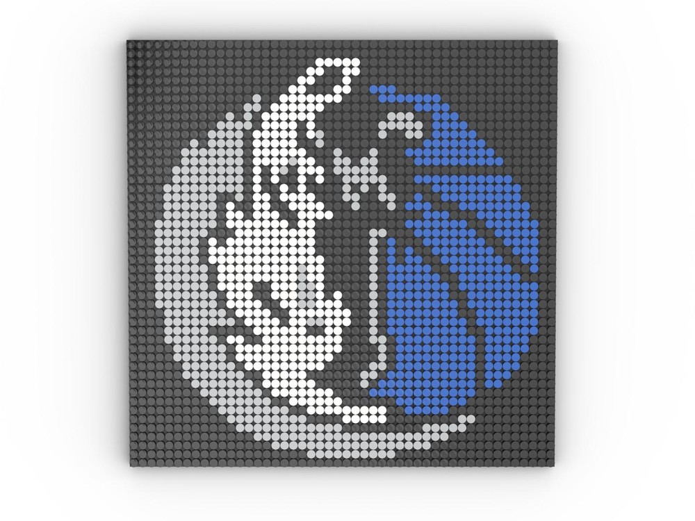Lego Dallas Mavericks Logo
