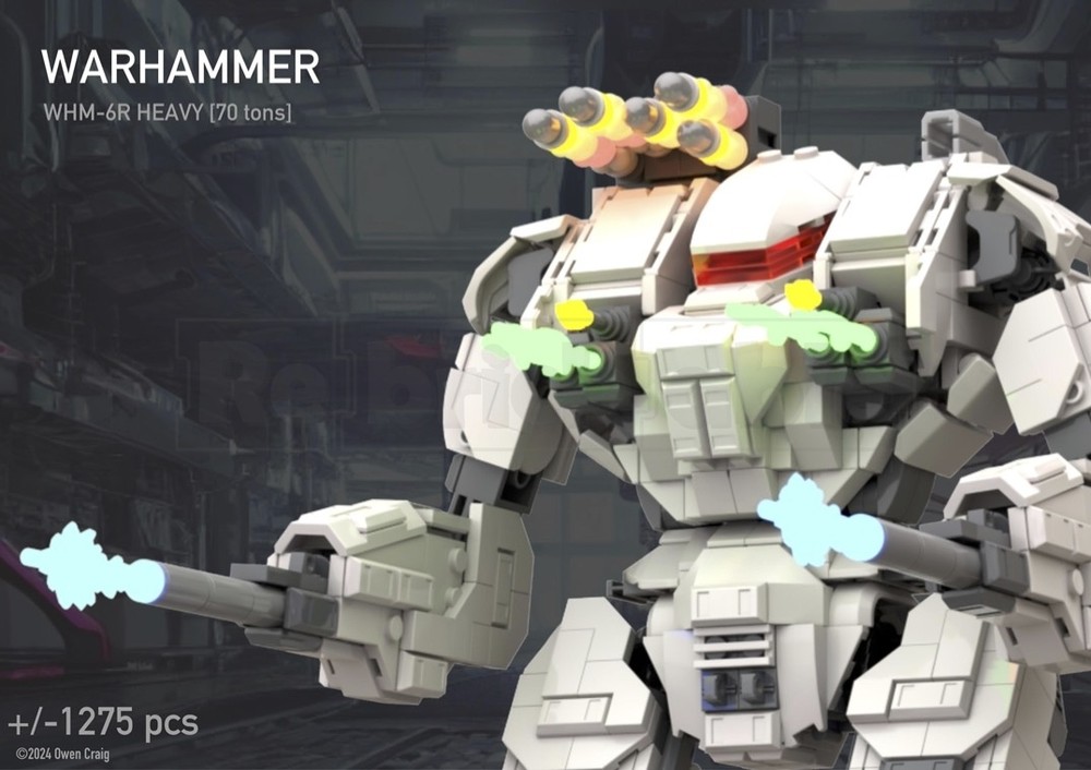 Lego Warhammer WHM-6R Battletmech