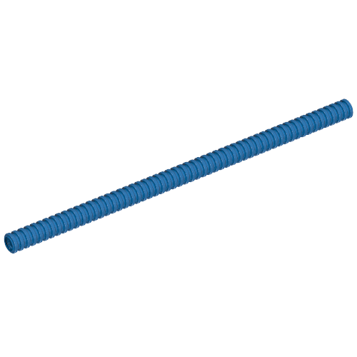 Lego Hose, Ribbed 7mm D. 18L / 14.4cm / Blue