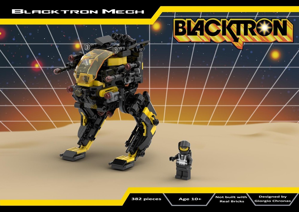 Lego Blacktron Mech