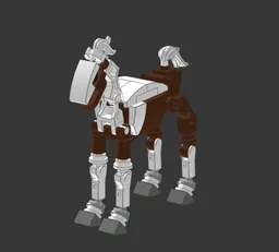 Brick-built Horse