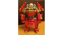 03 Red Samurai mech