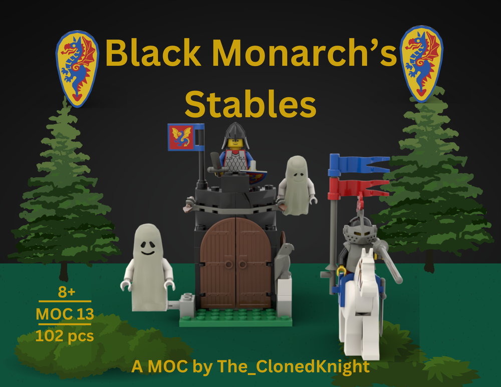 Lego Black Monarch's Stables