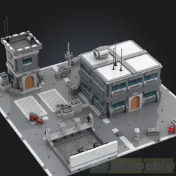 Modular Coruscant training grounds