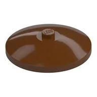 Dish 4 x 4 Inverted [Radar] / Reddish Brown