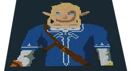 BOTW Link Mosaic