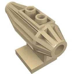 Engine, Strakes, 2 Top Studs, 2 x 2 Bottom Tile / Tan