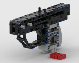 Technic gun - actually firing liftarm