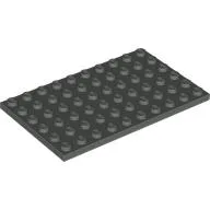 Plate 6 x 10 / Dark Gray