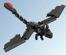 Toothless (Minifigure Scale) - How to Train Your Dragon