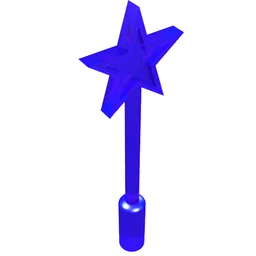 Equipment Magic Wand / Trans-Purple