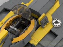 Anakin Skywalker's Secondary Delta-7B Aethersprite-Class Light Interceptor