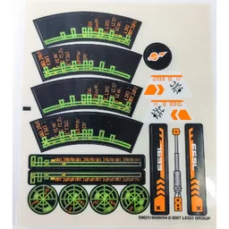 Sticker Sheet for Set 7693-1 / [No Color/Any Color]