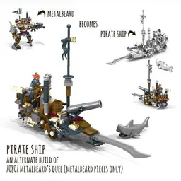 Pirate Ship (Metalbeard Alternate Build)