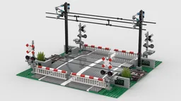 Railroad Crossing - Passage à niveau -- MOC