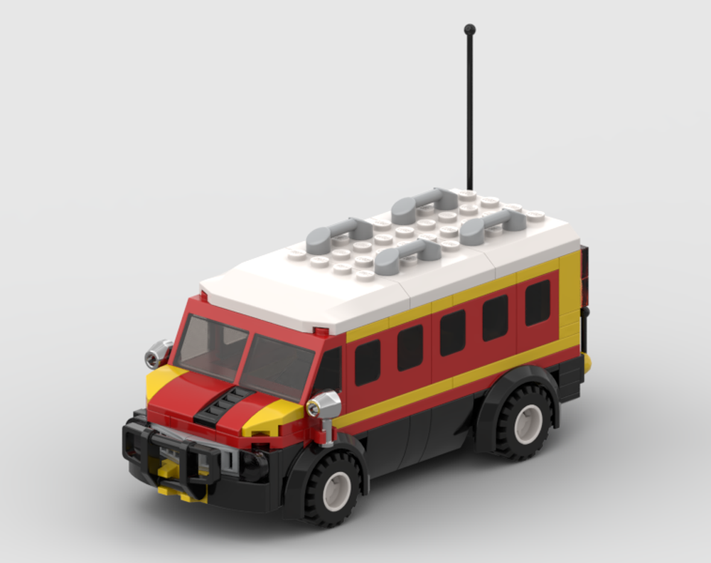 Lego Amphibious Van
