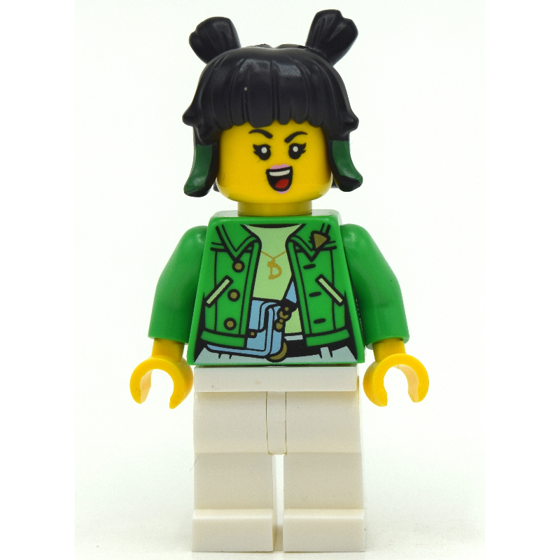 Lego Mei, Bright Green Jacket