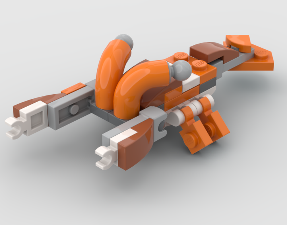 Lego 30574 Tiger Pistol Shrimp (Alpheus bellulus)