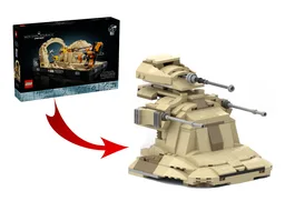 Armored Assault Tank Mk I - Alternate Build of 75380-1 The Phantom Menace Mos Espa Podrace Diorama