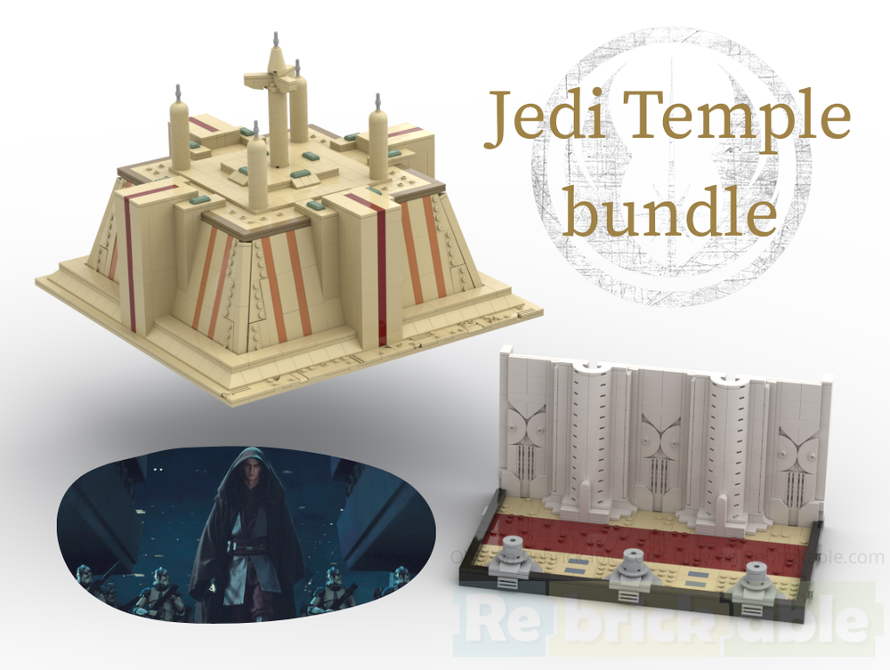 Lego SW Jeedi Temple 2 pack - bundle