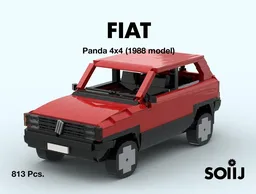 Fiat Panda 4x4 (1988 model) - 1:12