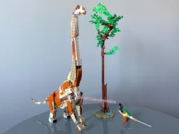 31150 Giraffatitan brancai (minifig scale)