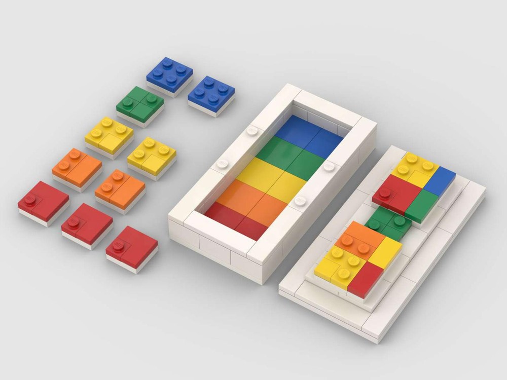 Lego Braille Calendar