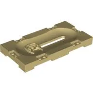 Sports Field Section 8 x 16 with Horizontal Slot and Tan Sliding Holder [Complete Assembly] / Tan