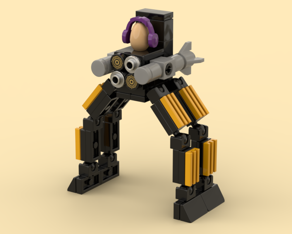 Lego Mechanical octo egg skibidi toilet