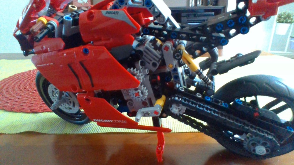 Lego 42107 modified gearbox