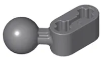 Technic Beam 1 x 2 with Ball Joint Angled