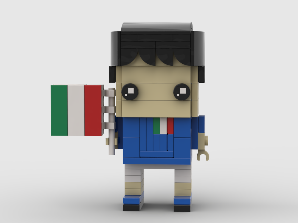Lego Italian Tourist BrickHeadz: Tourist Collection