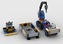 60324 - Crane with Platform and Workbench