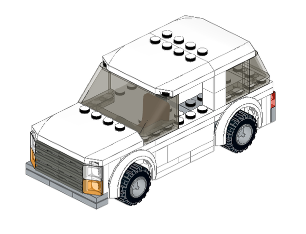 Lego Six Wide SUV