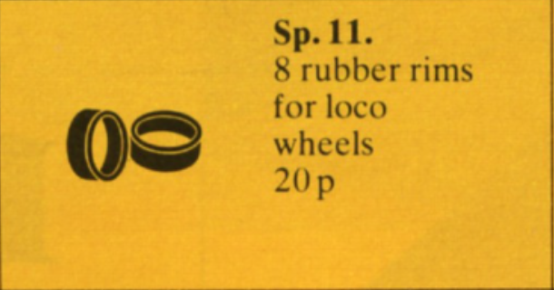 Lego Locomotive Traction Tires