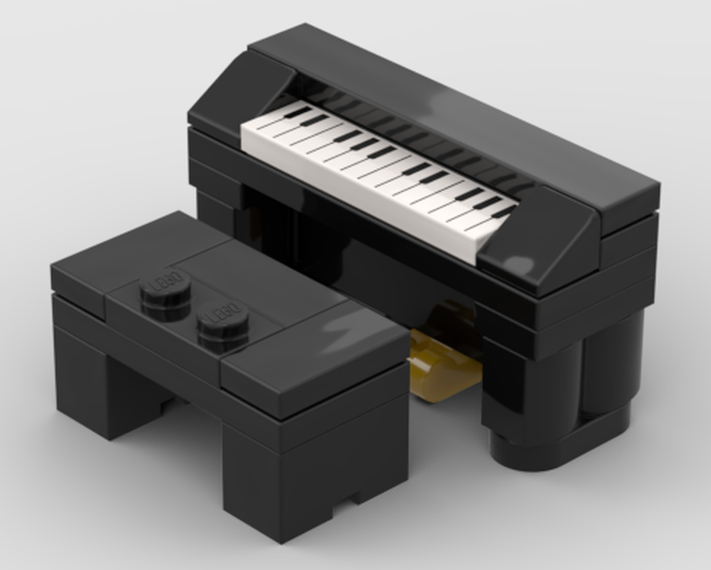 Lego Keyboard and Chair