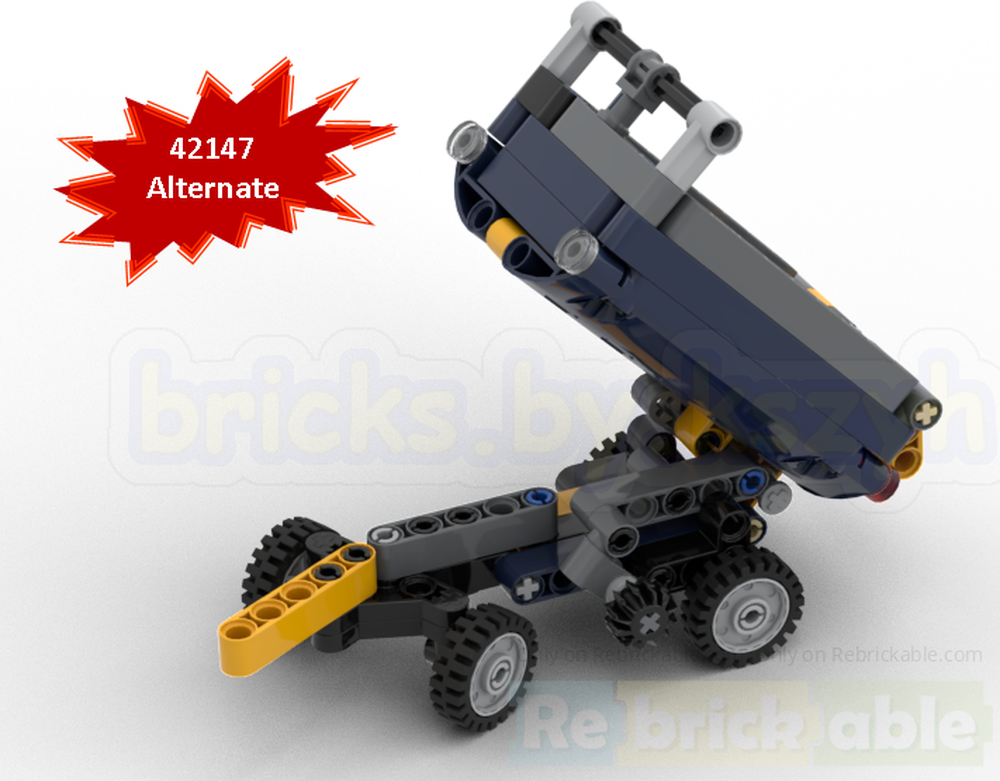 Lego Farm Tipper Trailer (42147 Dump Truck Alternate)