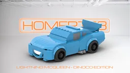 Lightning McQueen Dinoco Edition
