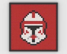 Commander Fox Lego Mosaic