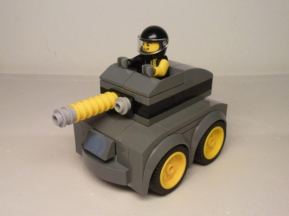 Lego 75877 Chibi Tank Destroyer for Minifig.