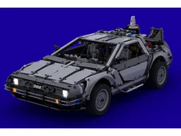 Part 2 BTTF LEGO Technic Delorean RC