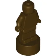 Minifig Trophy Statuette / Dark Brown