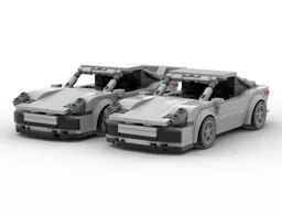 Porsche 911 996 and 911 996 GT3