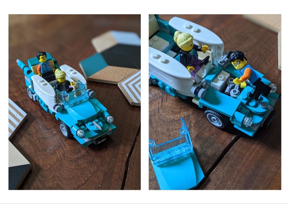 Lego 40448 Ghostbuster ECTO-1-like car