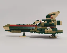 31121 Space Ship Alternative Build