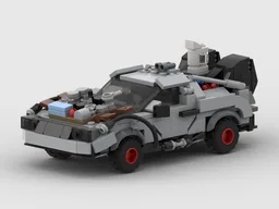 DeLorean BTTF - 8 stud wide