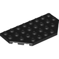 Wedge Plate 4 x 8 Cut Corners / Black