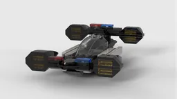 police hovercar