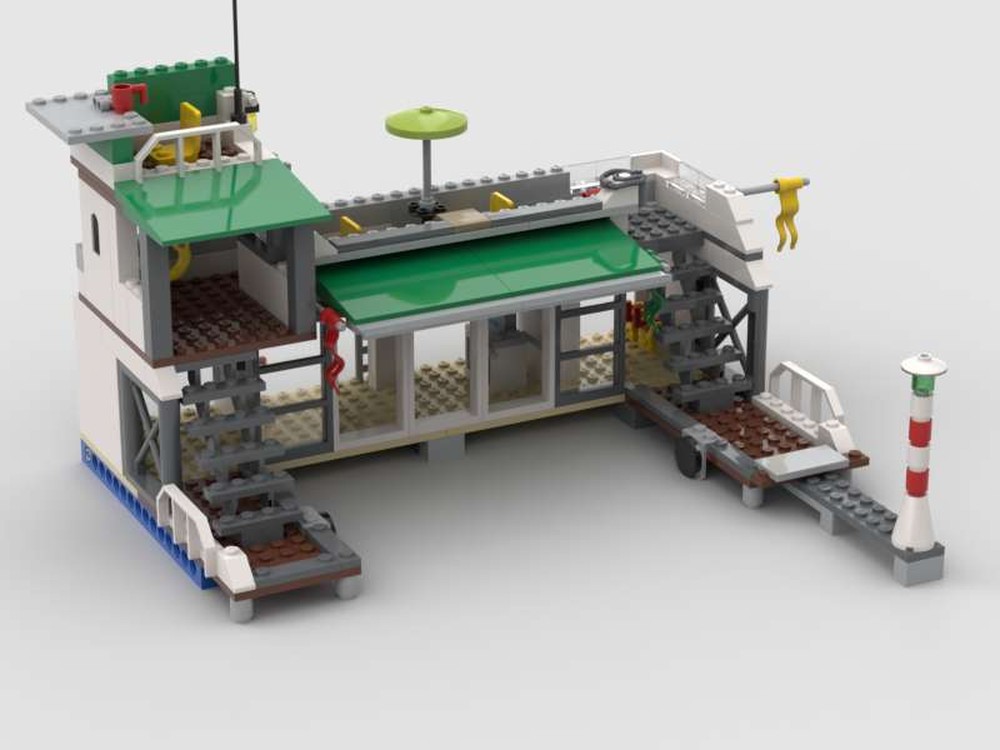 Lego Rebuild of 4644 Watersport Marina