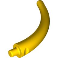 Lego Animal Body Part / Plant, Tail / Claw / Horn / Branch / Tentacle, End Section / Yellow